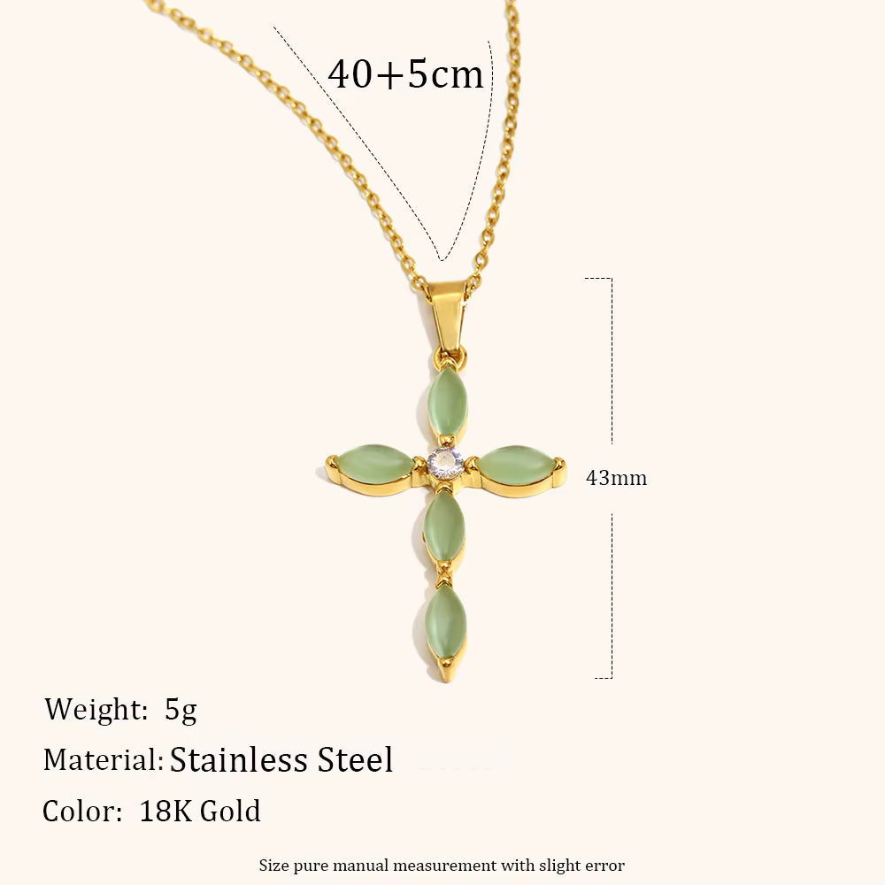 Matcha Drops Necklace