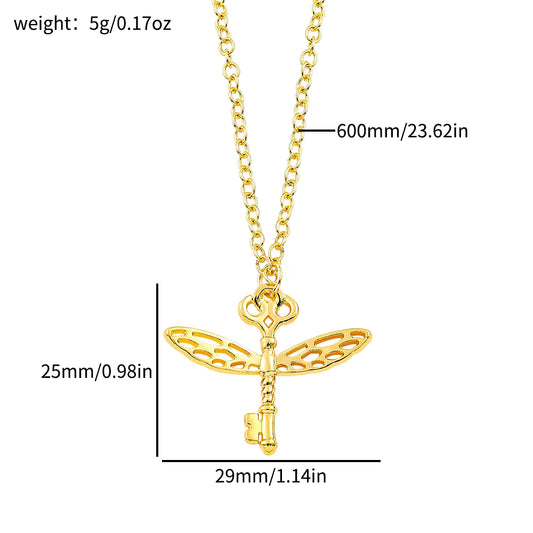 Gold flying key