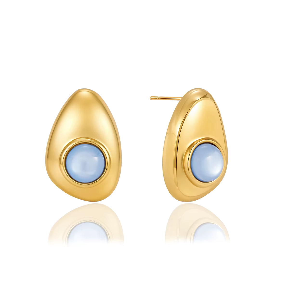 Sea Pebble Earrings