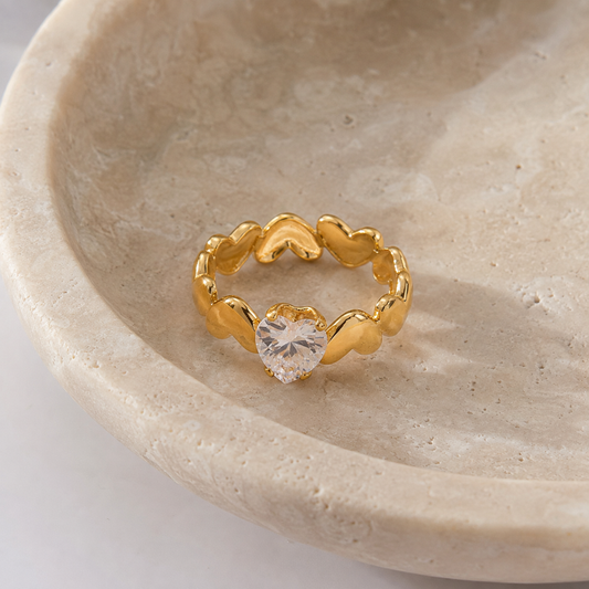 Heart Loop Ring
