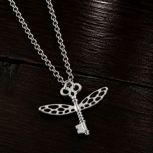 Silver flying key