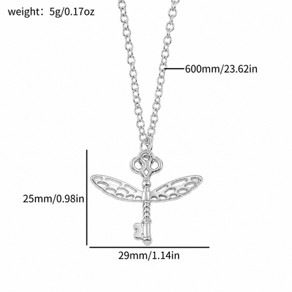 Silver flying key