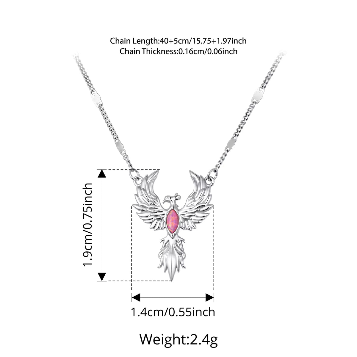 Phoenix Reborn Necklace