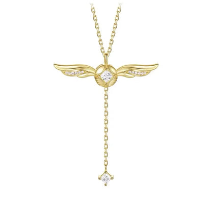 Golden Stitch Necklace