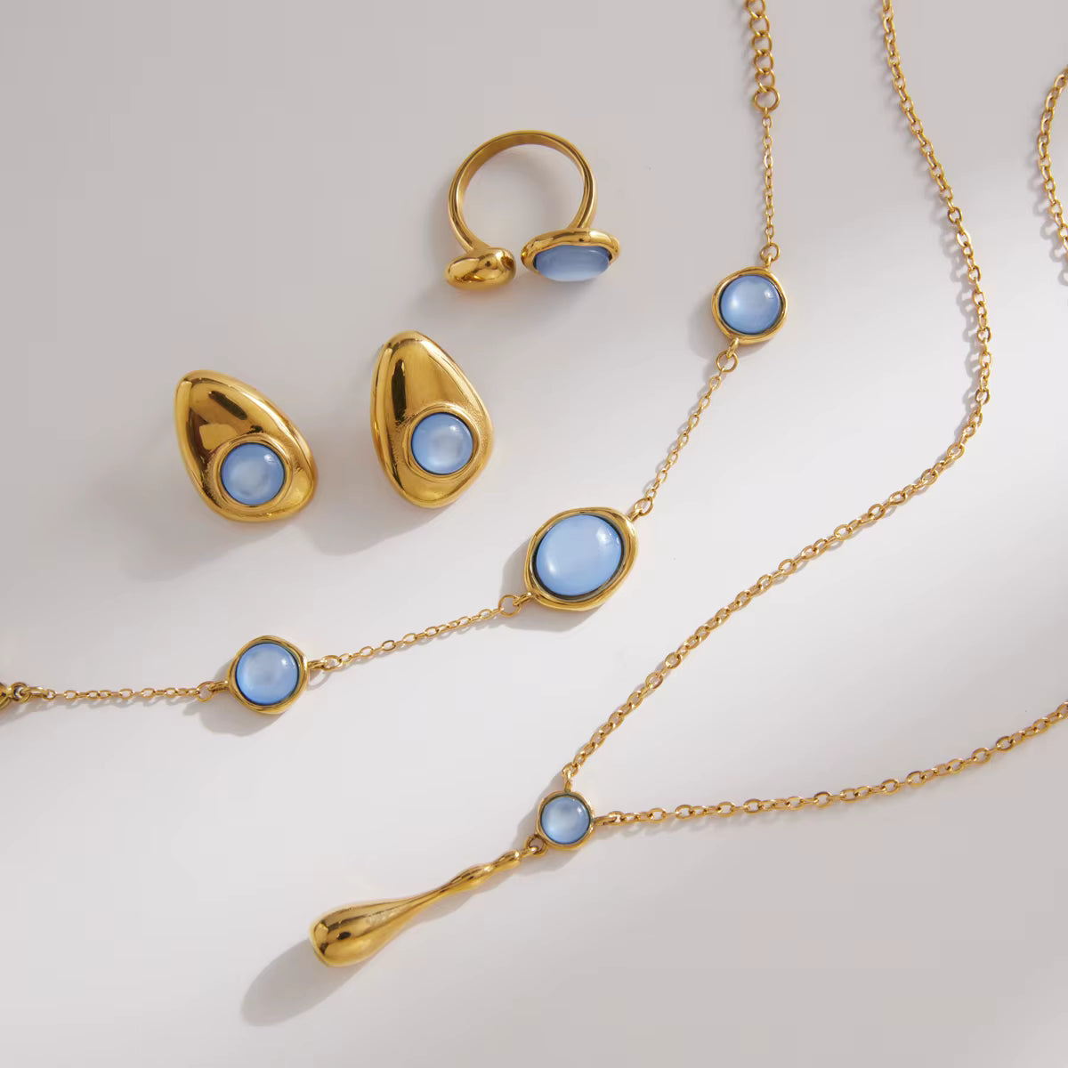 Ocean Drop Jewelry Set