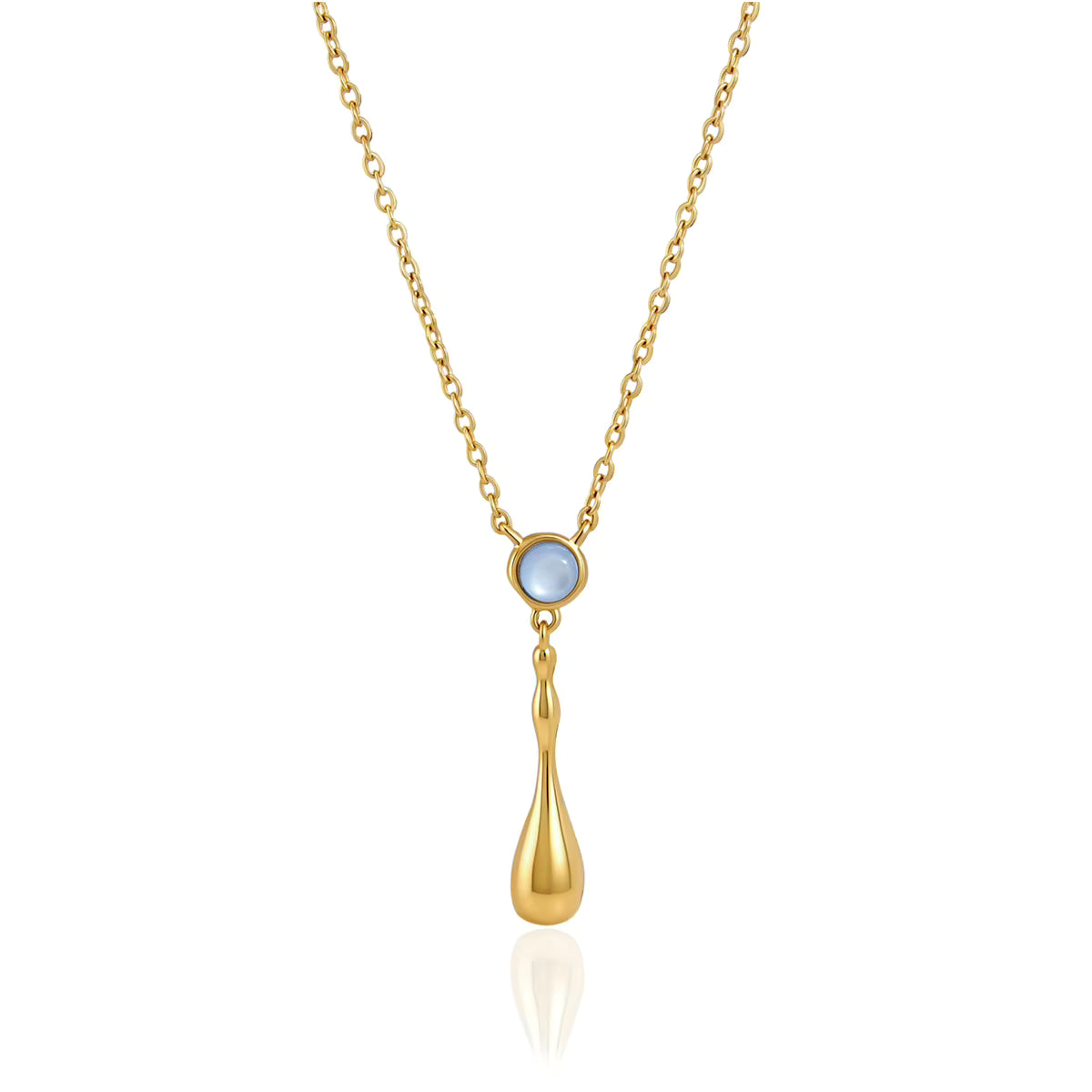Golden Teardrop Necklace