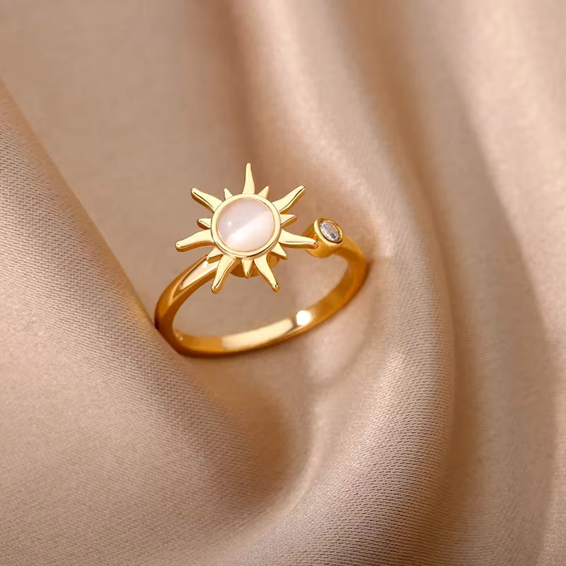 Solar Spin Ring