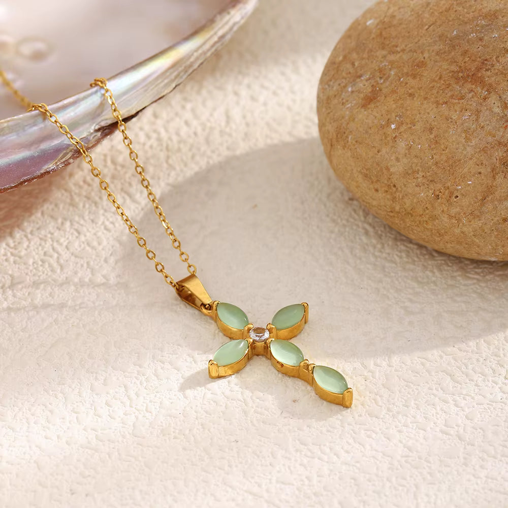 Matcha Drops Necklace