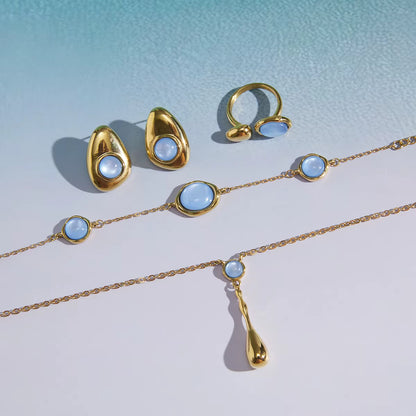 Ocean Drop Jewelry Set